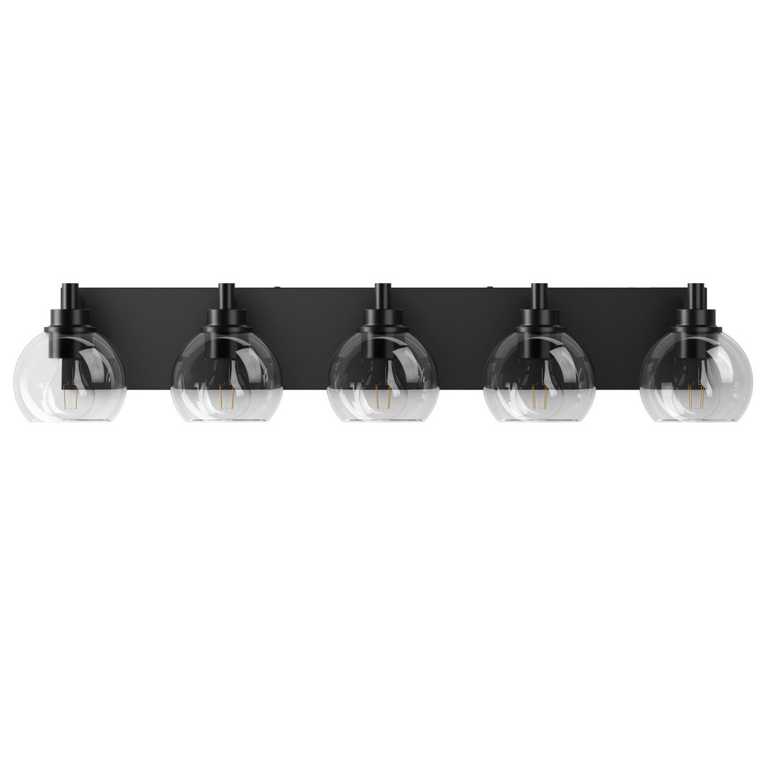 Bathroom Light Fixtures Over Mirror 5-Lights Bathroom Vanity Light Wit