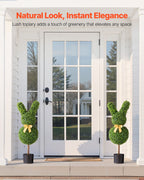 Artificial Topiary Bunny-Shape Boxwood Ball
