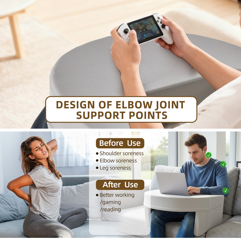 Stable Support Reading Pillow
