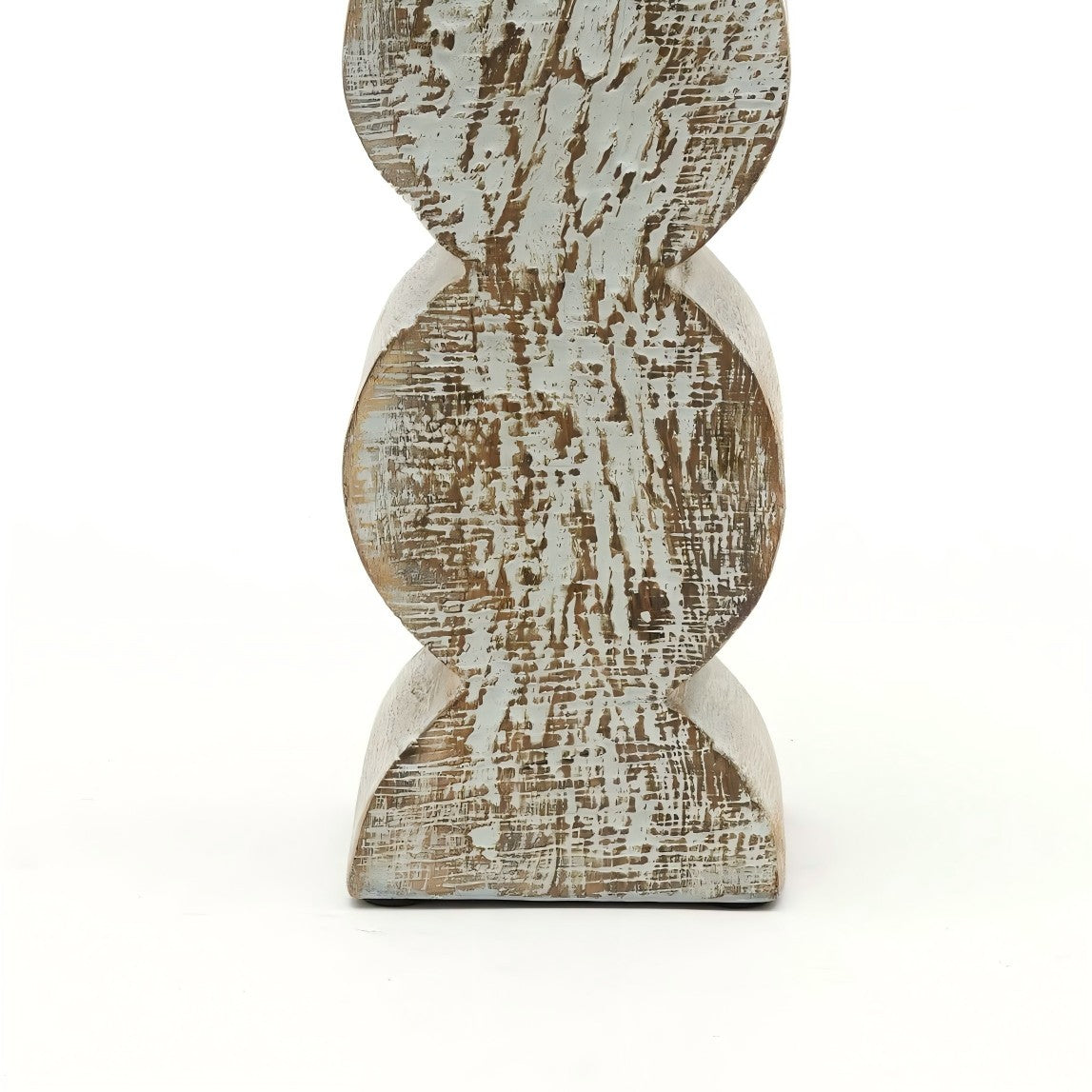 Decorative Wooden Centerpiece Candle Holder- 3x9 Elegant Candle Stand