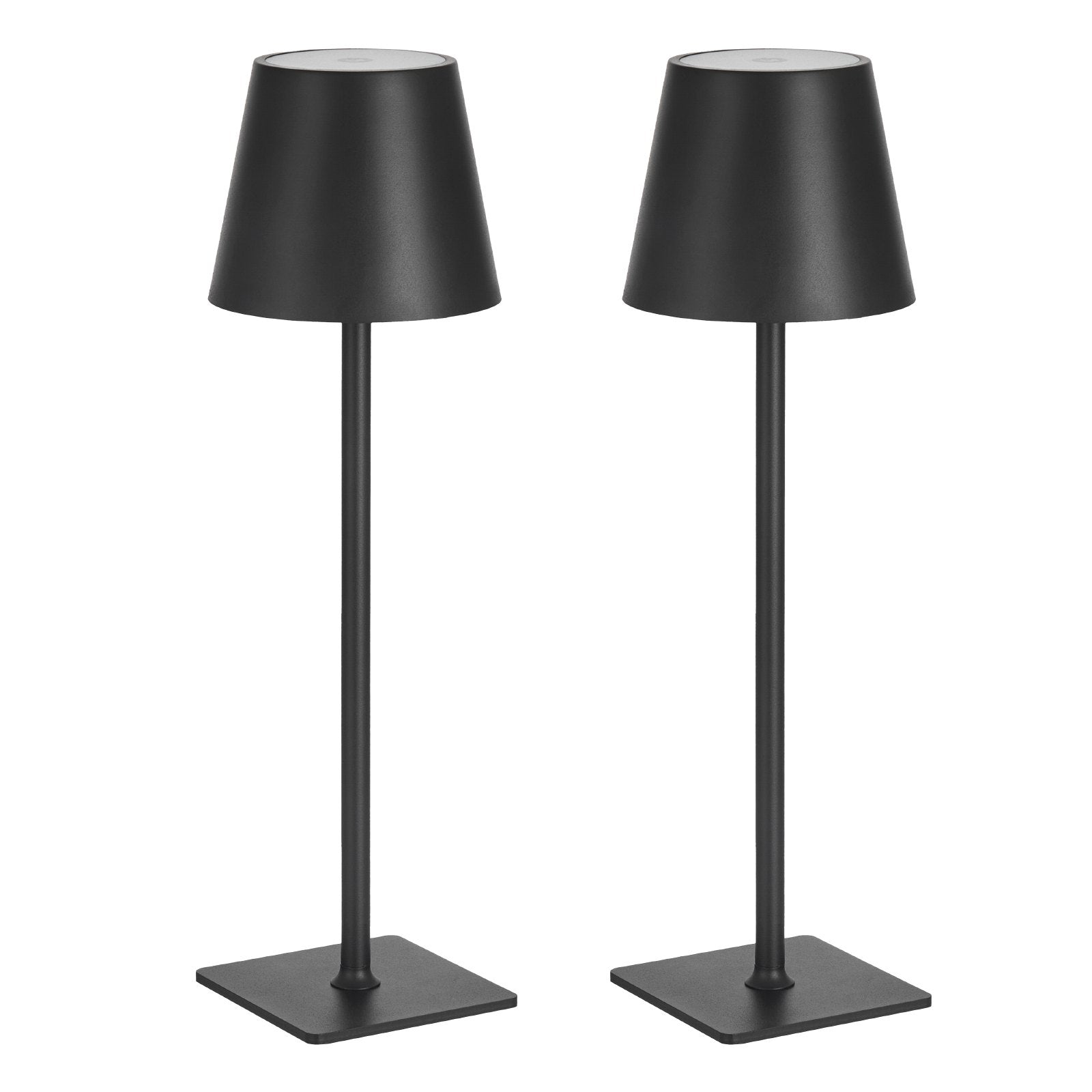 Cordless Table Lamp 2-Pack 5200mAh Built-in Rechargeable Battery Desk