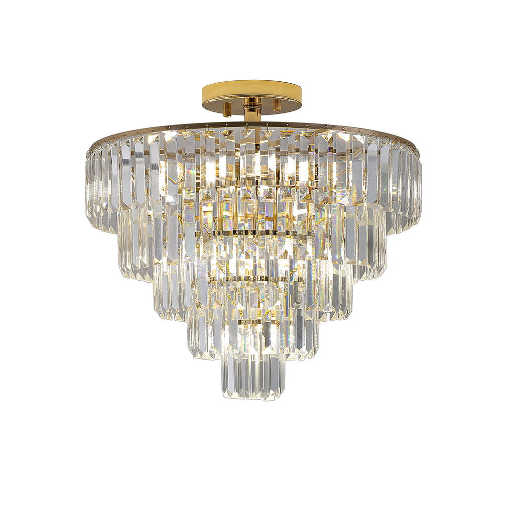 Gold Crystal Chandeliers