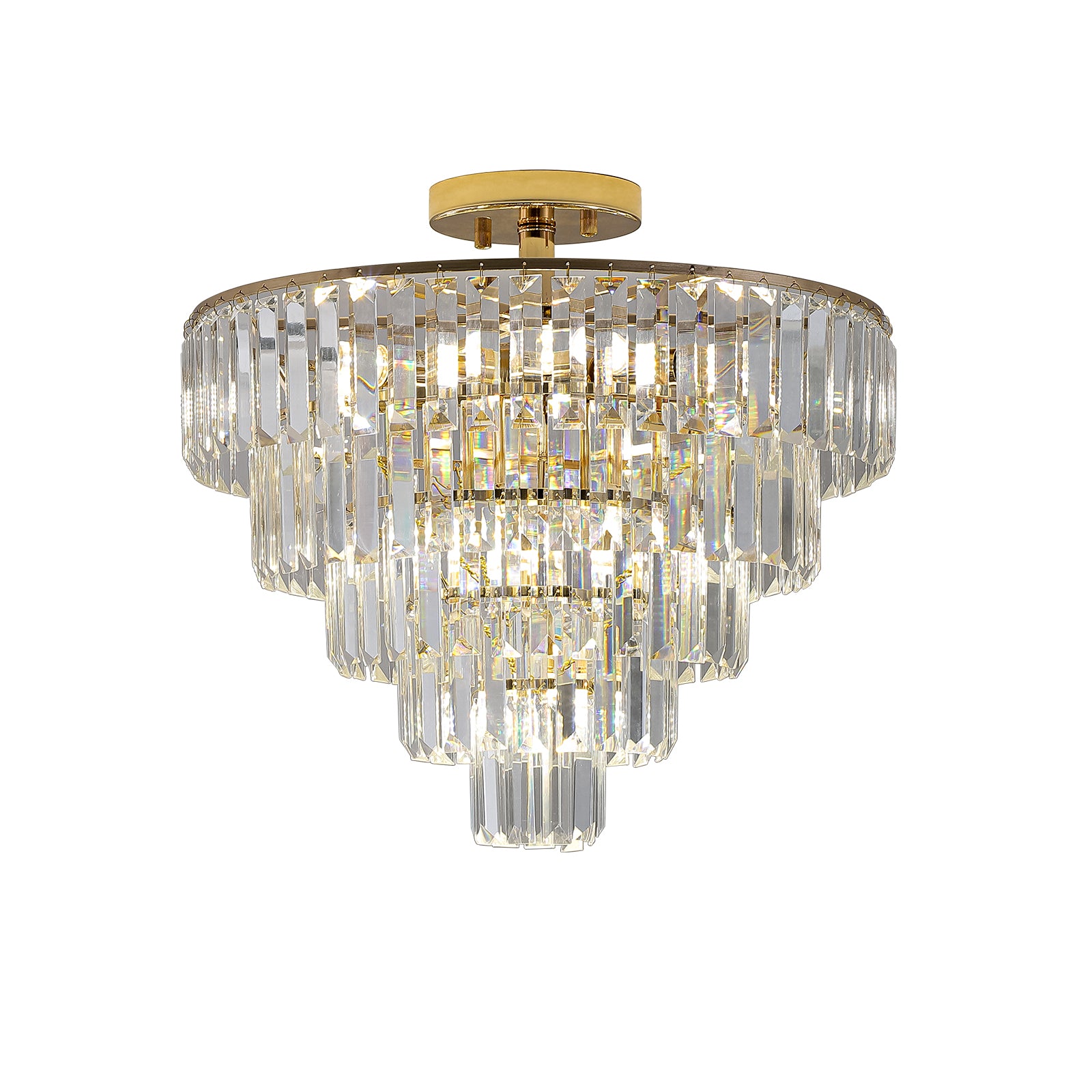Gold Crystal Chandeliers