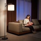 Floor Lamp Dimmable Color Temperature Living Room Lamp With Remote Con