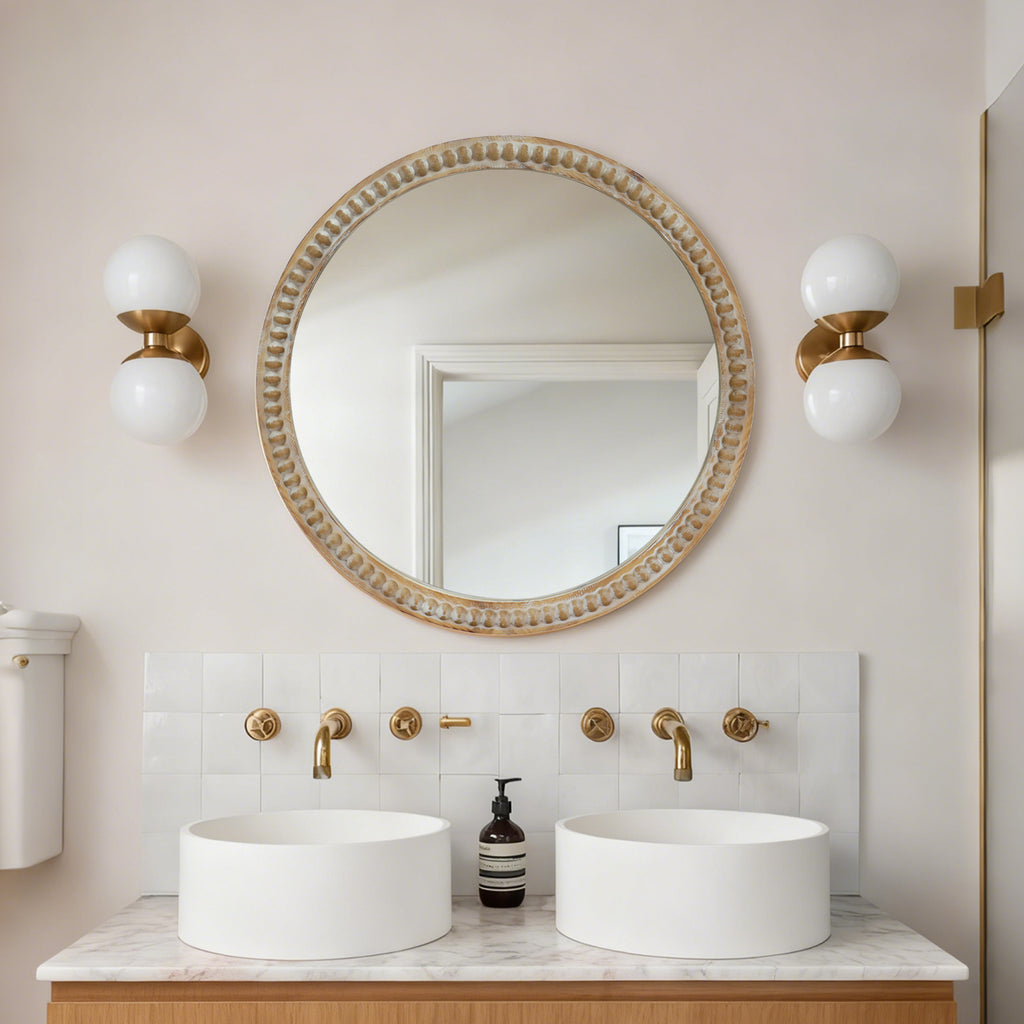 Round Decorative Wall Mirror