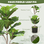 Artificial Fiddle Leaf Fig Tree