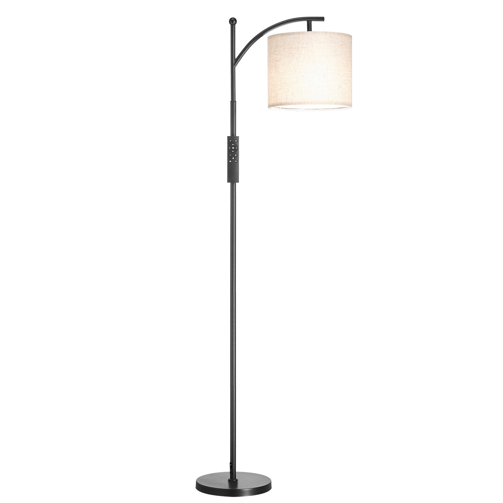 Floor Lamp Dimmable Color Temperature Living Room Lamp With Remote Con