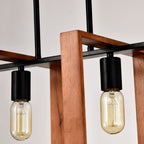 Rustic 4-Light Chandelier | Pendant Design