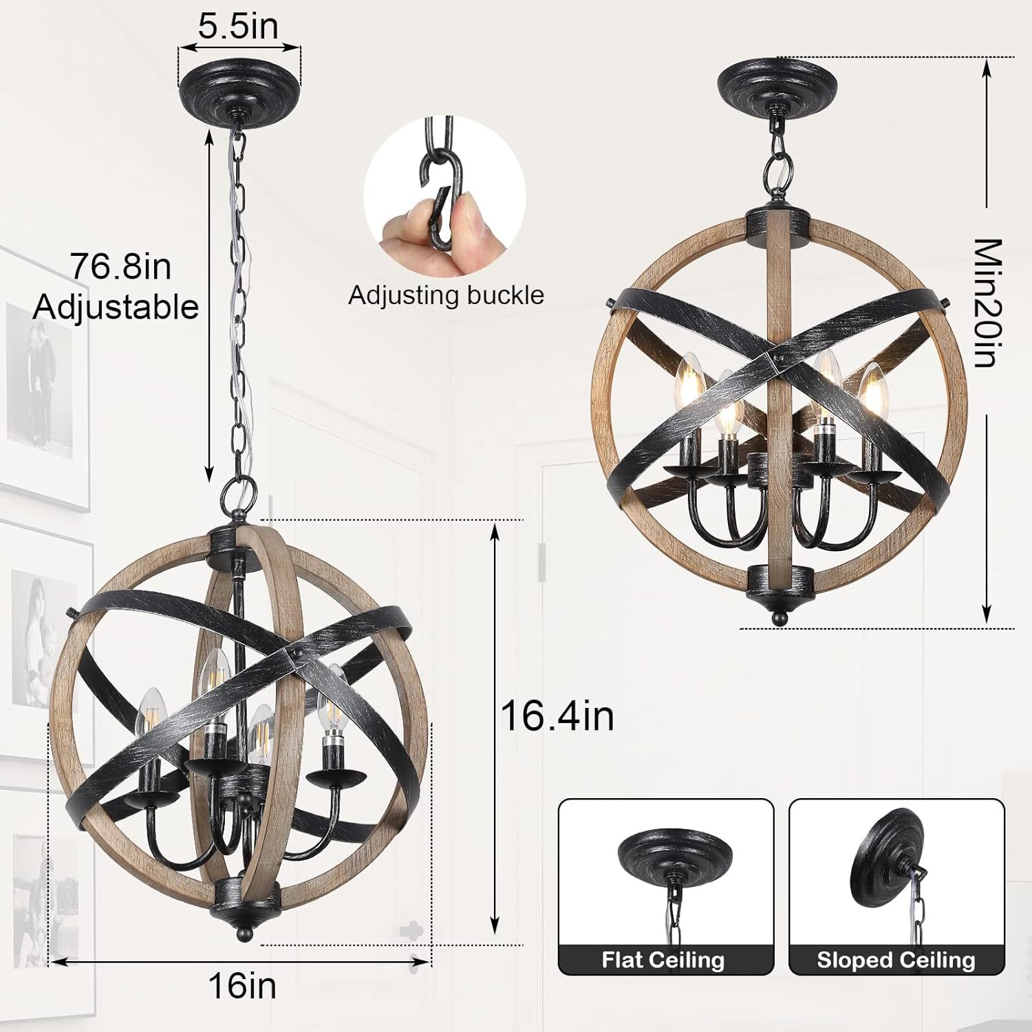 Restaurant Ceiling Lamps | Adjustable Lighting