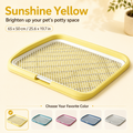 Dog Potty Tray With Removable Grating