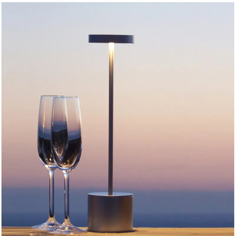 Modern Charging LED Table Lamp | Touch Design
