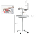 Bird Stand with Wheels