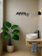 1PC Metal Bird Wall Art