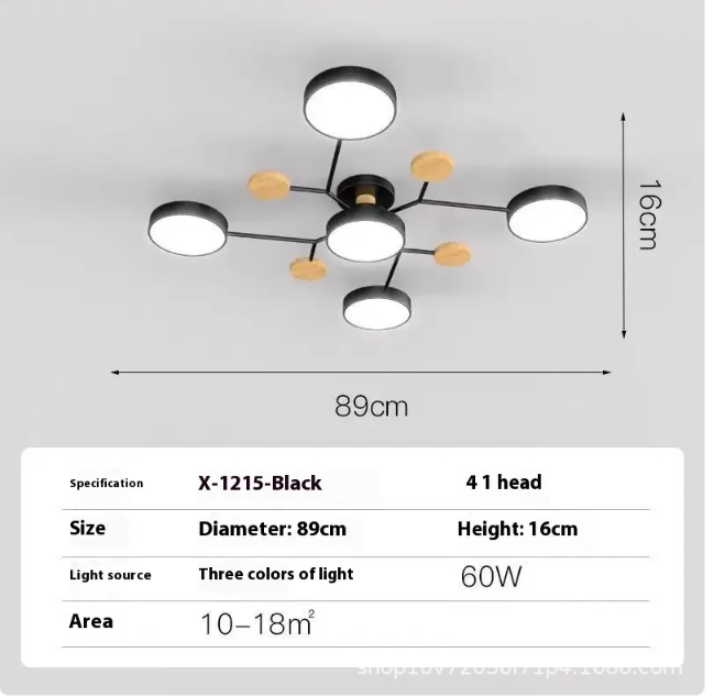 Living Room LED Ceiling Lamp | Modern Design