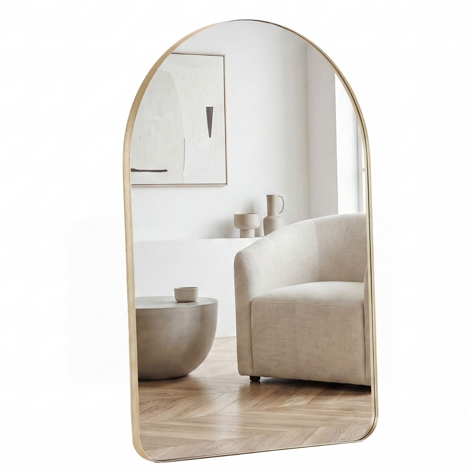 Arched Wall Mirror For Bathroom Over Sink
