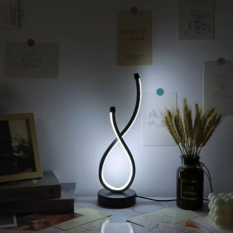 LED Table Lamp | Modern Heart Design