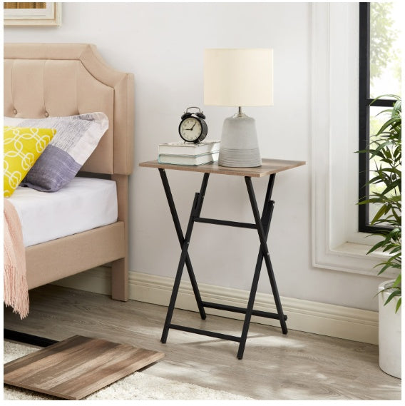 Portable Snack Table | Lift-Top Design