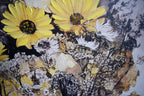 Beauty Posters Beauty Lady Wall Art Gold And White Floral Canvas Artwo