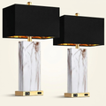 Touch Control Table Lamps Set Of 2 on a warm cream background
