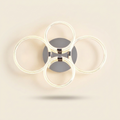 Modern LED Ceiling Light on a warm cream background