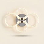 Modern LED Ceiling Light on a warm cream background