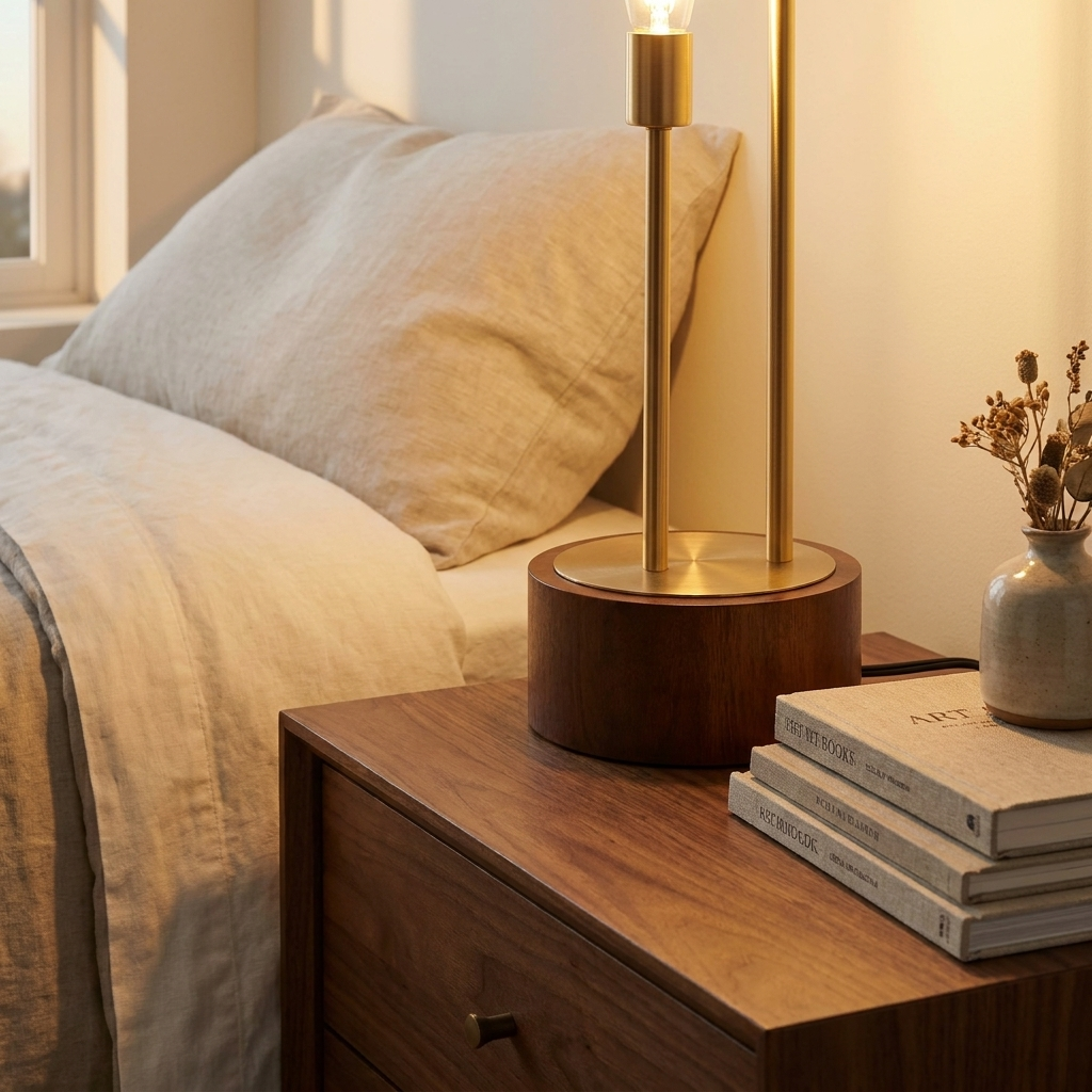 Modern Classic Desk Lamp Villa Living Room Bedroom Study Decorative Or styled in a warm modern interior