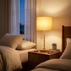 Modern Classic Desk Lamp Villa Living Room Bedroom Study Decorative Se styled in a warm modern interior
