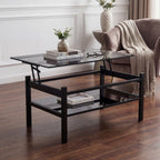 Glass Coffee Table | Lift Top Design