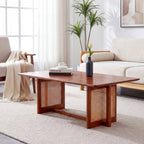 Mid Century Wood Coffee Table | Lift-Top Design