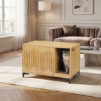 Modern Cat Litter Box Cabinet |  Scratch Pad