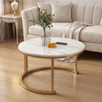 Round Coffee Table | Lift-Top Modern Design
