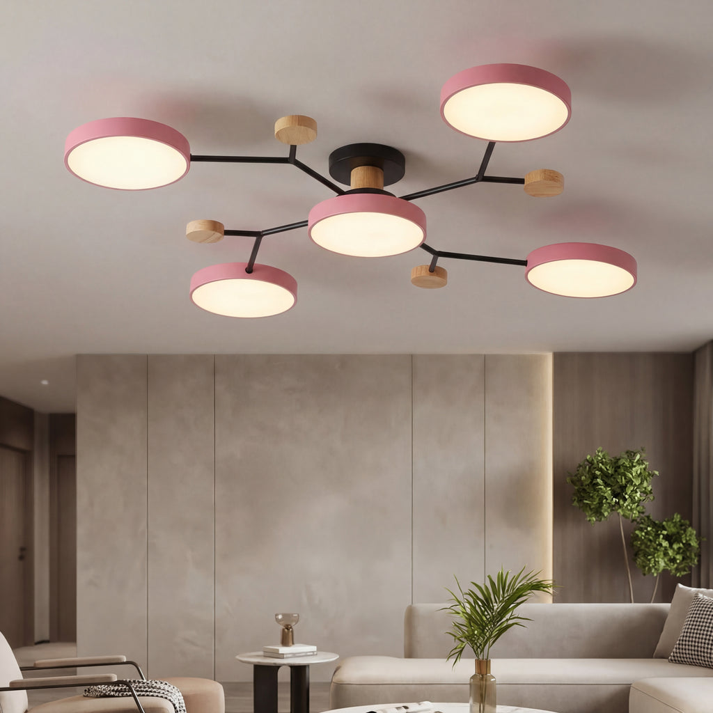 Living Room LED Ceiling Lamp | Modern Design