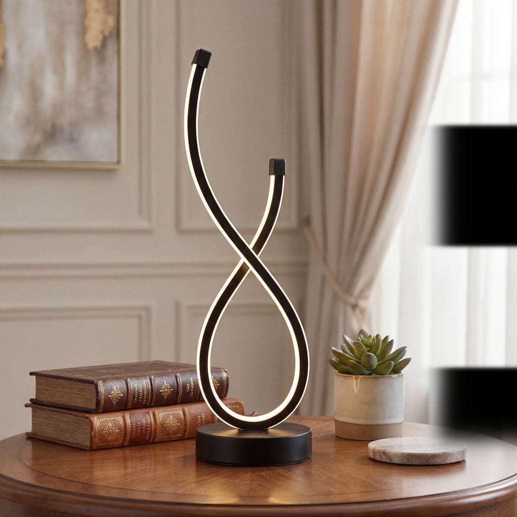 LED Table Lamp | Modern Heart Design